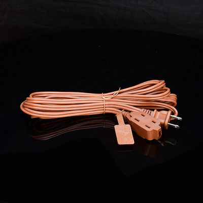 2X16AWG Braun Isolationsschutz ETL Stecker Stromkabel Verlängerungskabel NEMA Männlicher Ende Typ ETL Compliant ETL zertifiziert