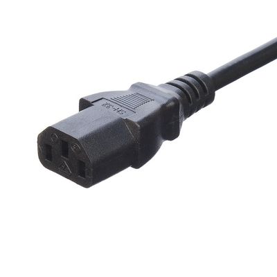 Heimatgerät Sauerstofffreies Bared Stranded Kupfer 3 Pin 16A Stecker Stromkabel C13 Stecker Schwarz Italia Standard Stromkabel