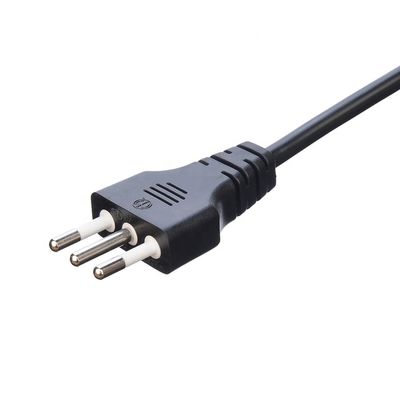Heimatgerät Sauerstofffreies Bared Stranded Kupfer 3 Pin 16A Stecker Stromkabel C13 Stecker Schwarz Italia Standard Stromkabel