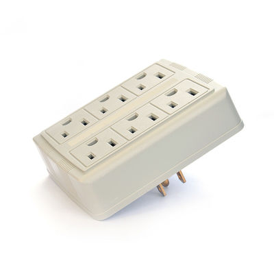Portable American Standard ETL Socket Adapter Schnelles und sicheres Laden für Mobilgeräte Nennspannung 125V