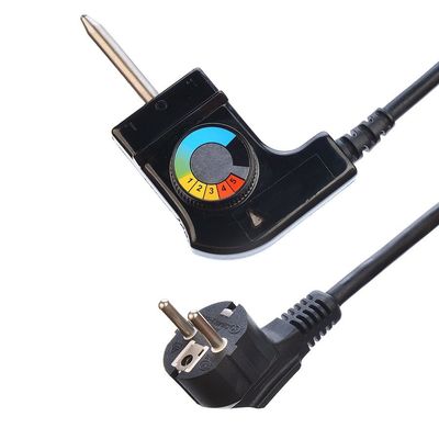 Bequemer wasserdichter Kocher Controller Korea KC Standard Stromkabel Stecker Strom für Haushaltsgeräte Anpassungsfähige Länge