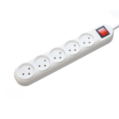 Stromversorgung Israel Typ 5 Pin Multi Socket Plug Verlängerungskabel kundenspezifische Unterstützung Erweiterte VDE Standardkabel H05vv-f 3g1