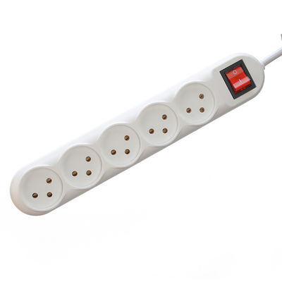 Stromversorgung Israel Typ 5 Pin Multi Socket Plug Verlängerungskabel kundenspezifische Unterstützung Erweiterte VDE Standardkabel H05vv-f 3g1