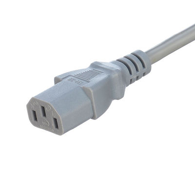CCC-zertifizierte Computer-Stromleitung Y Splitter 3C Stecker mit 2-Wege-C13 Steckdose 16a 3-Pin