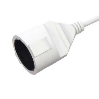 Kabelspezifikation H05VV-F 2x1.0mm2 Netzwerk SDK Direct VDE 10A Stecker-Stromleitungen Verlängerungsleitungen für Haushaltsgeräte