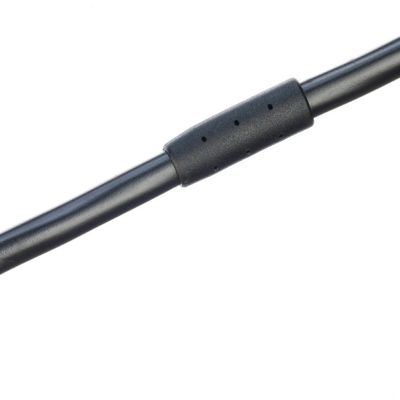 Stromkabel Verlängerungskabel ETL Standard Stromkabel Braun Länge 5FT/OEM Schwarz Stecker Steckdose 2 Nadel Stromkabel für Haushaltsgeräte