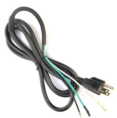 Stromkabel Verlängerungskabel ETL Standard Stromkabel Braun Länge 5FT/OEM Schwarz Stecker Steckdose 2 Nadel Stromkabel für Haushaltsgeräte