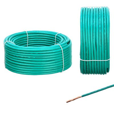 100M/1roll PVC-Dämmstoff Flexibler Einzelkern Draht Kupferleiter für Haushaltsgeräte