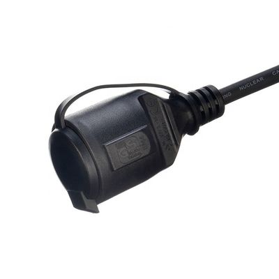 Outdoor Extension Cord Euro 16A/250V Straight 3 Pin Plug Heavy Duty with 2 Pole Waterproof Socket H07RN-F 3X1.5MM2