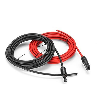 Stranded 1C X78/0.3MM Twin Core 4mm 6mm 8mm 10mm Solarkabel für Solarpaneel 1m 2m 4m Länge DC 1500V