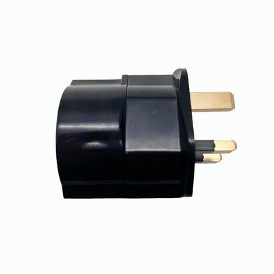 Allzweck-Adapter UK 3-Pin-Stecker mit Sicherung für EU-Steckdose 2-Pin und Erdkontakt CE-zertifiziert