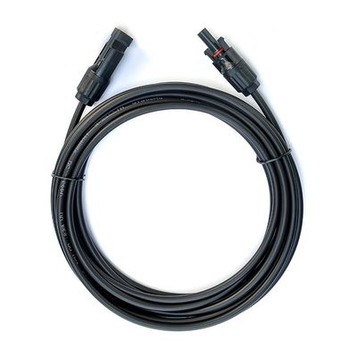 Twin Core 4mm 6mm 8mm 10mm DC 1500V Solarkabel für Solarpaneele 1m 2m 4m Länge wettbewerbsfähig Langlebig