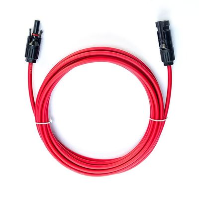 Twin Core 4mm 6mm 8mm 10mm DC 1500V Solarkabel für Solarpaneele 1m 2m 4m Länge wettbewerbsfähig Langlebig