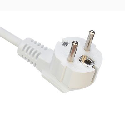 Sauerstofffreie, entblößte, gefesselte Kupfer 2XC13 weiblich, weiß, Y-Typ Splitter Stromkabel 250V/16A Stromverlängerungskabel VDE genehmigt