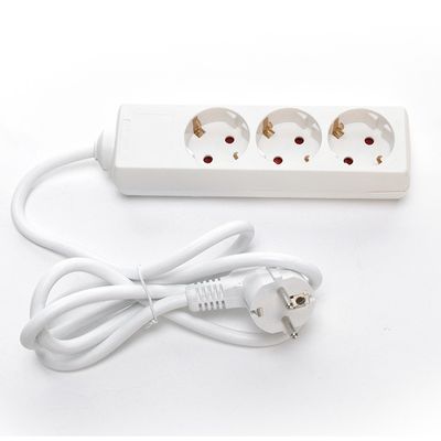 3m Steckdosen Multiplug Steckdose Steckdose 220V 16A Nennstrom 3-Wege Steckdose Steckdose
