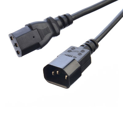 Material C13 bis C14 Stromkabel Stromverlängerungssteckdose für PDU Computer UPS Server