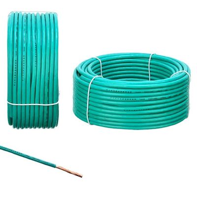 Mindestbiegungsradius Isolierter VDE-Standarddraht Einzelkern-Flex-Stromkabel Draht Elektrokabel Solar-Pv-Kabel 6 mm2