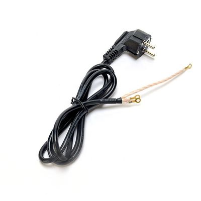 VDE/SNI/KC Stecker Typ 3 Rundspinn Schuko-Verlängerungskabel für Ofen und Ofen Open End Design