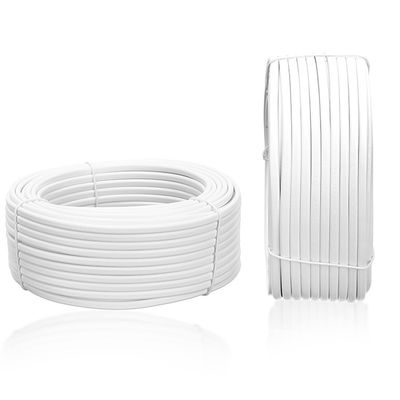 White SNI Certificated H03VVH2-F 300/300V Flexible 2x0.75 Mm2 Copper Cable for Household Building Electrical Power Cable