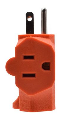 SDK Netzwerk 15-Ampere Adapter 3 Erdung 1 bis 3 Steckdosen Schwerlast Nema 5-15p bis Mehrfach Nema 5-15r Wasserdichte Mehrzweckverlängerung