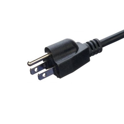 Kabelspezifikation 16/14/18AWG ETL Standard-Stromkabel für Laptop 15A NEMA-15P 3-Phasen-Stecker-Stromkabelherstellungsmaschine