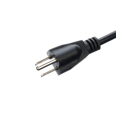 Kabelspezifikation 16/14/18AWG ETL Standard-Stromkabel für Laptop 15A NEMA-15P 3-Phasen-Stecker-Stromkabelherstellungsmaschine