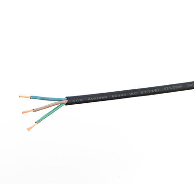 VDE-Standard 16A/250V H07rn-f Stromkabel für Haushaltsgeräte 2-Kern- oder 3-Phasen-Stromkabel H05 Rr Innenraum Normalabschnitte