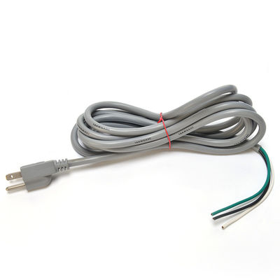 ETL-Stromkabel 14 AWG für Laptops mit offenem Ende 15A NEMA-15P 3-Phasen-Stecker-Verlängerungskabel
