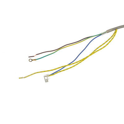 Stromkabel Eu-Stecker mit offenen Enden mit abgestreckten Ringen H05vv-f 3g1.0mm2 Cee7/7 Euro-Stromkabel 1,5 mm und Standard-Erdung