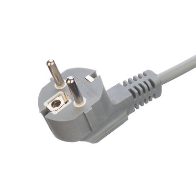 Stromkabel Eu-Stecker mit offenen Enden mit abgestreckten Ringen H05vv-f 3g1.0mm2 Cee7/7 Euro-Stromkabel 1,5 mm und Standard-Erdung