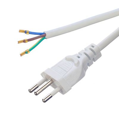 Anpassung Brasilien 10A/250V 3 Stecker Stecker 3x0.75MM2 PS4 Stromkabel für Salzlampe nach DIN VDE 0620/EN 50075 1990 zertifiziert