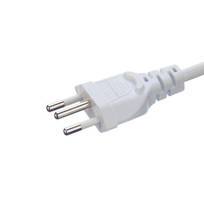 Anpassung Brasilien 10A/250V 3 Stecker Stecker 3x0.75MM2 PS4 Stromkabel für Salzlampe nach DIN VDE 0620/EN 50075 1990 zertifiziert