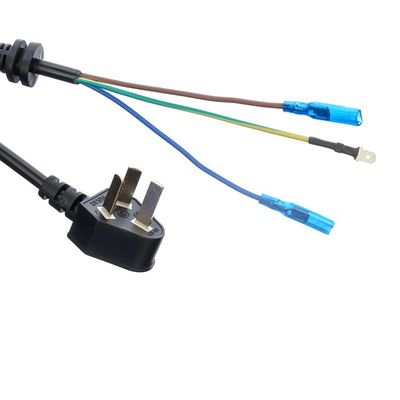 CCC Standard 3-Stift Laptop-Stromkabel Ac Australien Stromkabel H05vv-f Au Ac Stromkabel 16A 250V maßgeschneidert Schwarz