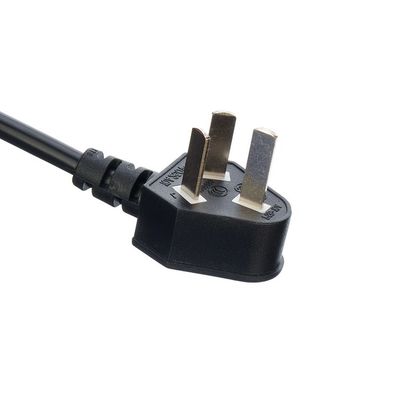 CCC Standard 3-Stift Laptop-Stromkabel Ac Australien Stromkabel H05vv-f Au Ac Stromkabel 16A 250V maßgeschneidert Schwarz