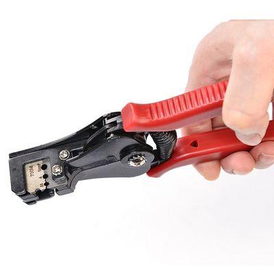 Solarsystem-Tool Fit Kabel Quadratbereich 2.5MM2/4MM2/6MM2 PV-Kabel Stripping und Crimping Tool Kits für PV004 Steckverbinder