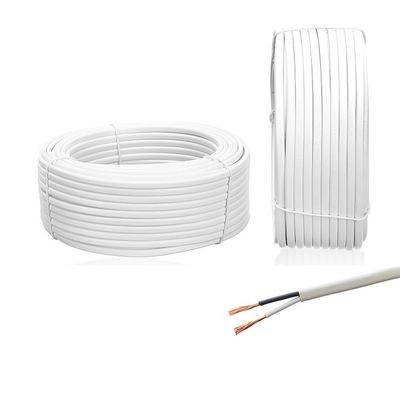 2 Kern 2x0,5mm2 VDE H03VVH2-F PVC Jacket Niederspannungs-Stromkabel für Haus Isolierte sauerstofffreie Kupferdrahtheizung