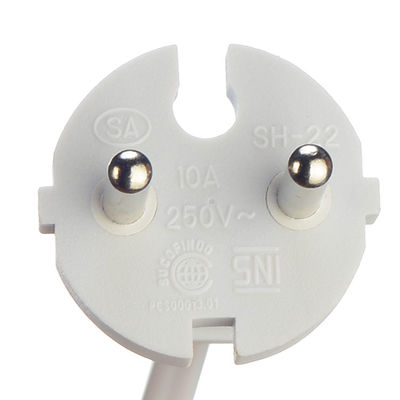 1.8M SNI 2 Pin Prong Eu Kabel Stromversorgung Kabel zu Iec C7 H05vvh2 f 2x0.75mm2 Ac Stromkabel für Geräte Küche Zuhause