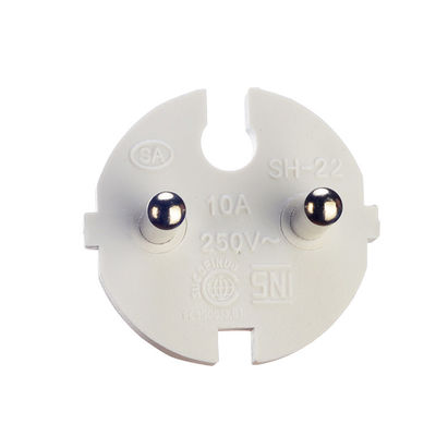 Desktop Computer H05vv Kabel Mit Schukostecker SNI Zertifiziertes AC-Stromkabel 2 Pins Eu 1,5 m mit Gummi Jacket Material