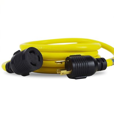 ETL aufgeführt 3 Spitze 30 Ampere Generator Schwerlast 25 Fuß NEMA L5-30P/L5-30R 10 Gauge 125V SJTW Sperrgenerator Verlängerungskabel