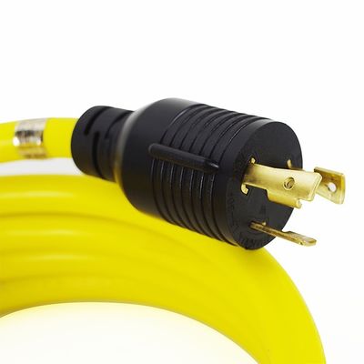 ETL aufgeführt 3 Spitze 30 Ampere Generator Schwerlast 25 Fuß NEMA L5-30P/L5-30R 10 Gauge 125V SJTW Sperrgenerator Verlängerungskabel