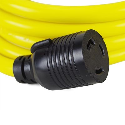 ETL aufgeführt 3 Spitze 30 Ampere Generator Schwerlast 25 Fuß NEMA L5-30P/L5-30R 10 Gauge 125V SJTW Sperrgenerator Verlängerungskabel