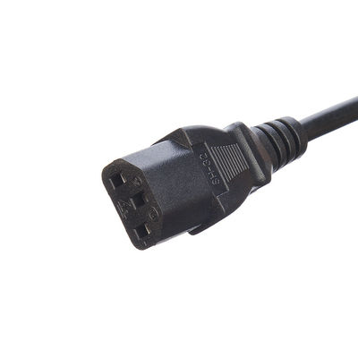 125V Wechselstromkabel für Geschirrspüler Gefrierschrank 220V Erweiterung ETL zugelassen USA NEMA 5-15P bis IEC C13 Stripped End 18AWG 220V