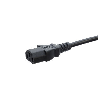 125V Wechselstromkabel für Geschirrspüler Gefrierschrank 220V Erweiterung ETL zugelassen USA NEMA 5-15P bis IEC C13 Stripped End 18AWG 220V