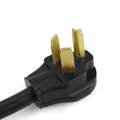 1 Steckdosen 1FT NEMA 10-30P bis 14-30R Trockneradapter 30A 250V SJTW 10AWG 3C 3- bis 4-Stich Trockner Steckadapter mit grünem Erddraht