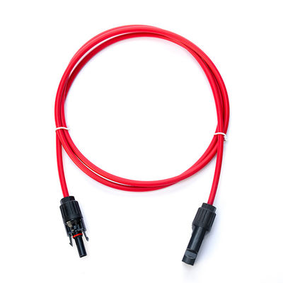 1x4mm2 XLPO XLPE Photovoltaikkabel Stromkabel Verlängerungskabel mit Zinnkoffer und PV004 Stecker TUV zugelassener UV-Schutz