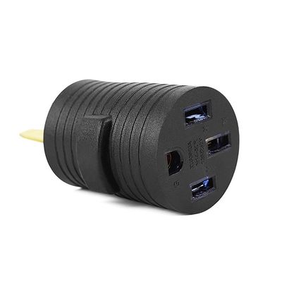 20A Nennstrom NEMA 14-30P bis 10-50R 30 Ampere Männlicher Stecker bis 50 Ampere Weiblicher Empfängeradapter für Generator Schweißer Trockner