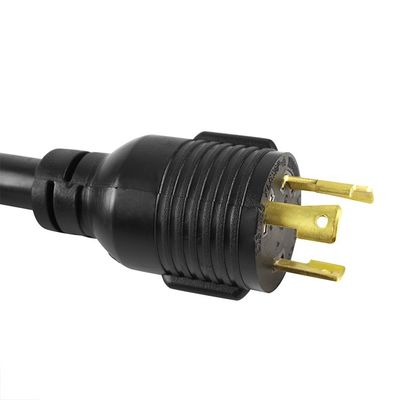 NEMA L6-30P Männlich bis 6-50R Weiblich 30Amp bis 50Amp Schwerlastverlängerungskabel für Schweißer und Hochleistungsausrüstung