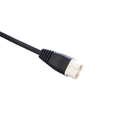 Sauerstofffreier Kupferleiter mit entblößtem Strang Europäischer Standard 2pin Eu Stecker Stromkabel Schwarzer Stecker für Haushaltsgeräte