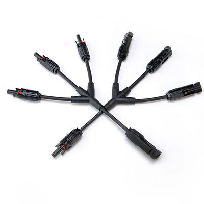 Wasserdichtes männliches und weibliches Steckverbinder Solardrahtstrecker für PV-Kabel 2,5-10 AWG Normalabschnitte 1C X56/0.285MM