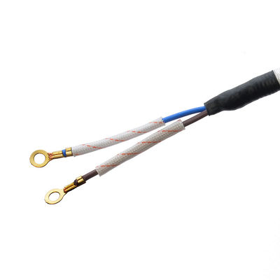 CEE 16A Elektrische Eisen-Baumwollkabel VDE Schwarz-Weiß AC-Stromkabel Dampf Haushaltsgerät H03RT-F 3x42/0.15mm Männliche Endart